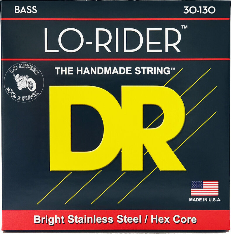 Struny pro 6-strunnou baskytaru DR Strings MH6-130