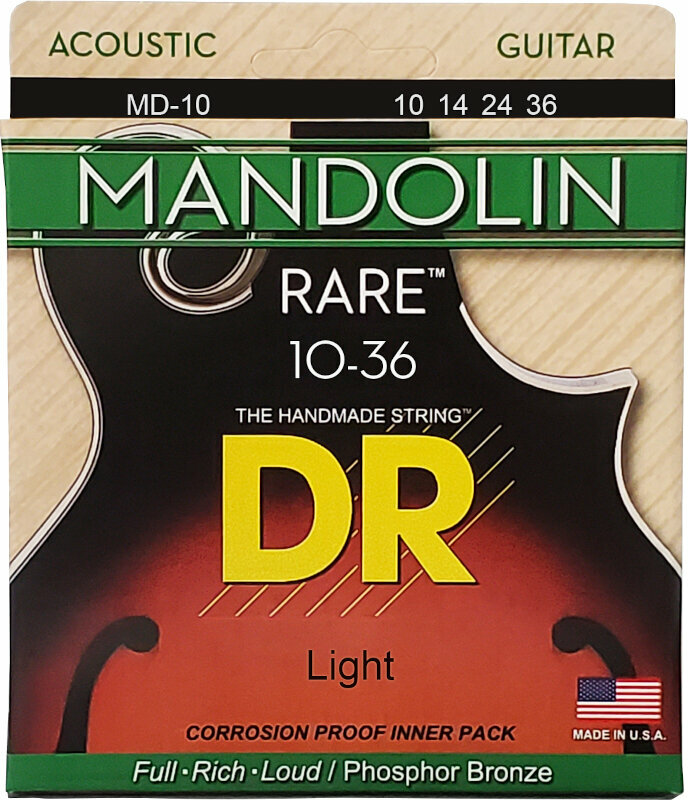 Mandoliinin kielet DR Strings MD-10