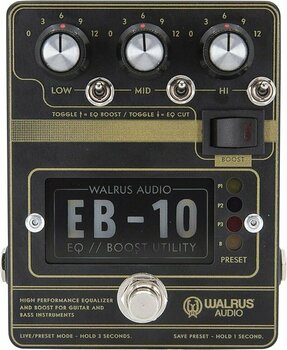 Efeito para guitarra Walrus Audio EB-10 - 1
