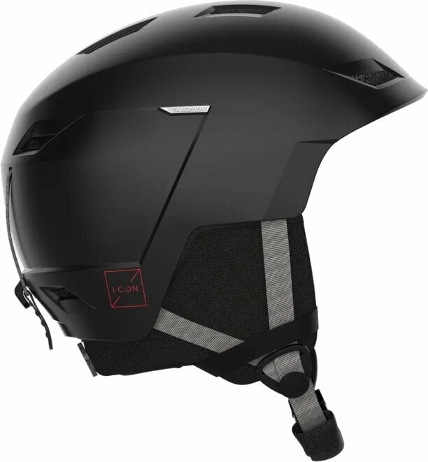 Casco da sci Salomon Icon LT Access Ski Helmet Black S (53-56 cm) Casco da sci
