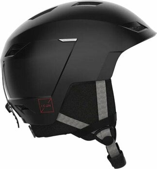 Skihjelm Salomon Icon LT Access Ski Helmet Black M (56-59 cm) Skihjelm - 1