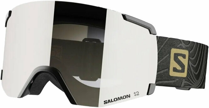 Okulary narciarskie Salomon S/View Black/Grey Okulary narciarskie