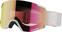Ski Brillen Salomon S/View Wrought Iron/Pink Ski Brillen