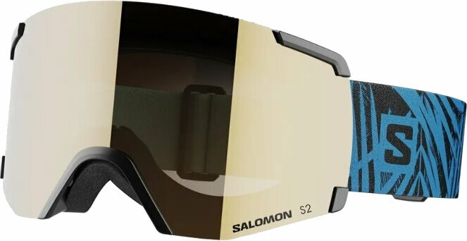 Lyžiarske okuliare Salomon S/View Access Black/Grey Lyžiarske okuliare