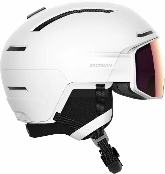 Levně Salomon Driver Prime Sigma Plus White M (56-59 cm) Lyžařská helma