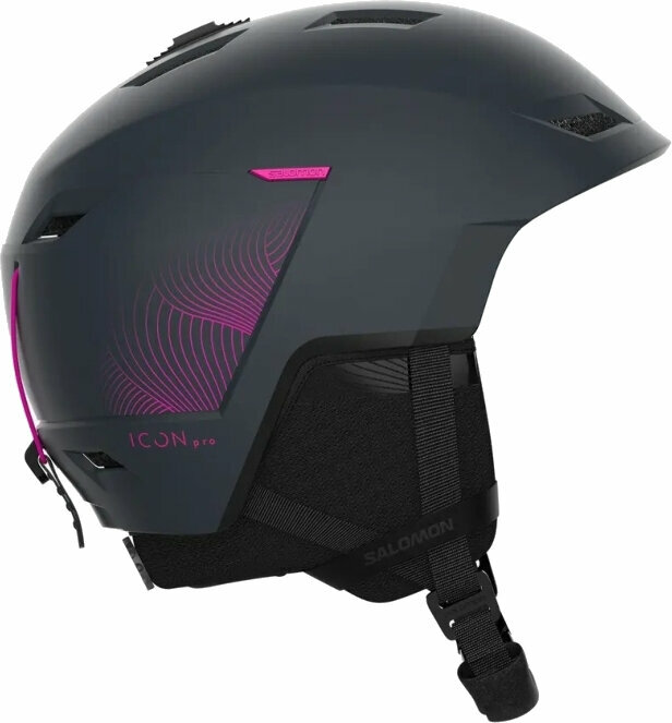 Ski Helmet Salomon Icon LT Pro Wisteria Navy S (53-56 cm) Ski Helmet