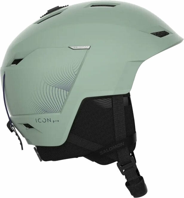 Ski Helmet Salomon Icon LT Pro White/Moss S (53-56 cm) Ski Helmet