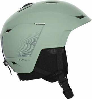 Lyžařská helma Salomon Icon LT Pro White/Moss S (53-56 cm) Lyžařská helma - 1