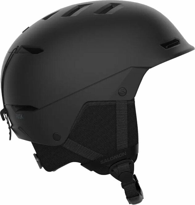 Skihelm Salomon Husk Jr Black JS (53-56 cm) Skihelm