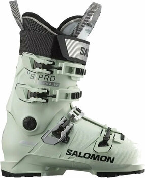 Alpine Ski Boots Salomon S/Pro Alpha 100 W White Moss/Silver/Black 24/24,5 Alpine Ski Boots - 1