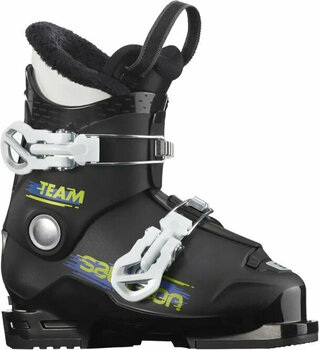 Alpine skistøvler Salomon Team T2 Jr Black/White 19 Alpine skistøvler - 1