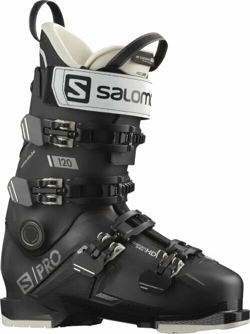 Chaussures de ski alpin Salomon S/Pro 120 GW Black/Rainy Day/Belluga 26/26,5 Chaussures de ski alpin