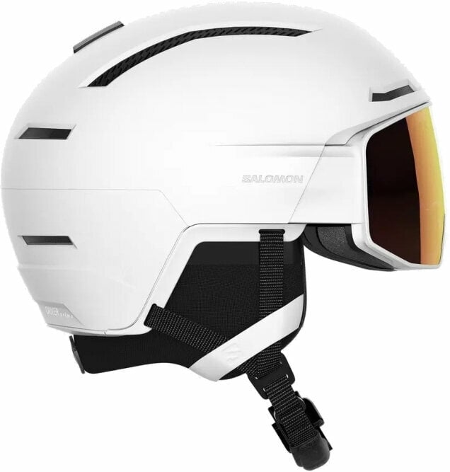 Levně Salomon Driver Prime Sigma Photo MIPS White S (53-56 cm) Lyžařská helma