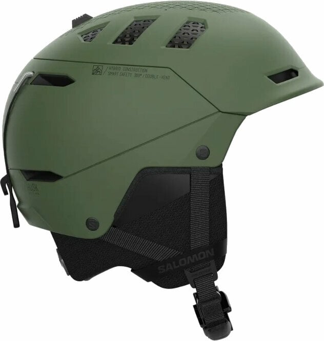 Levně Salomon Husk Prime MIPS Duck Green M (56-59 cm) Lyžařská helma
