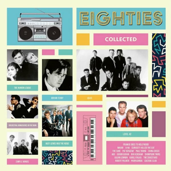 Disco de vinilo Various Artists - Eighties Collected (180 g) ( 2LP) Disco de vinilo