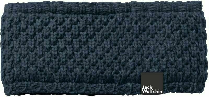 Arco de cabelo Jack Wolfskin Highloft Knit Headband Night Blue S Arco de cabelo