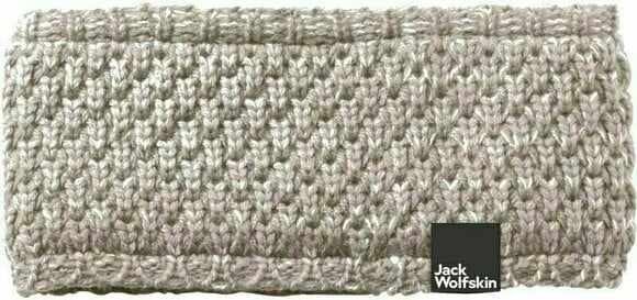 Лента за глава Jack Wolfskin Highloft Knit Headband Winter Pearl M Лента за глава - 1
