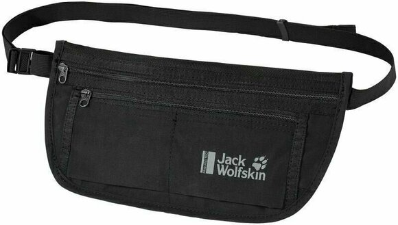 Peňaženka, crossbody taška Jack Wolfskin Document Belt Rfid Black Ľadvinka - 1