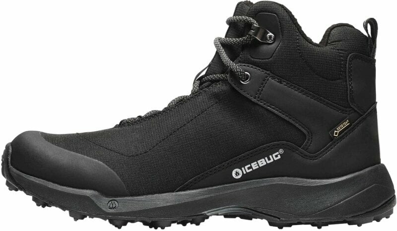 Chaussures outdoor hommes Icebug Pace3 Mens BUGrip GTX Black 43 Chaussures outdoor hommes