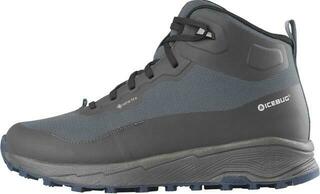 Damen Wanderschuhe Icebug Haze Womens Mid Biosole GTX Peat Grey