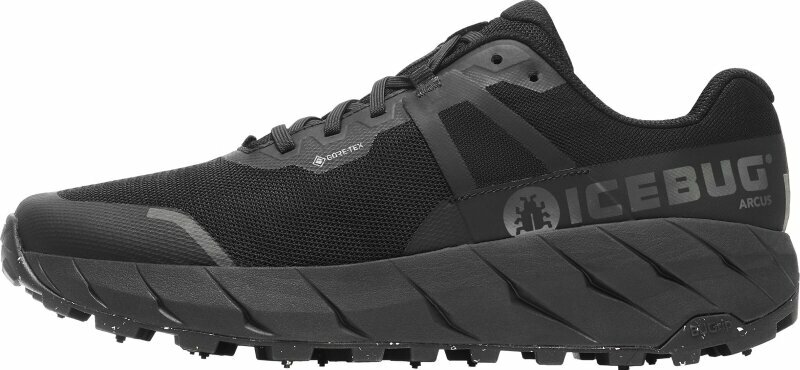 Trail running shoes Icebug Arcus Mens BUGrip GTX True Black 42,5 Trail running shoes