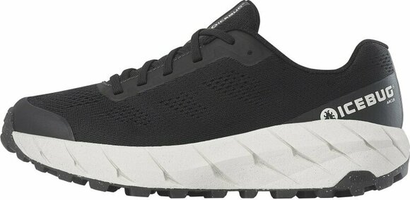 Trail running shoes Icebug Arcus Mens RB9X Black 45 Trail running shoes - 1