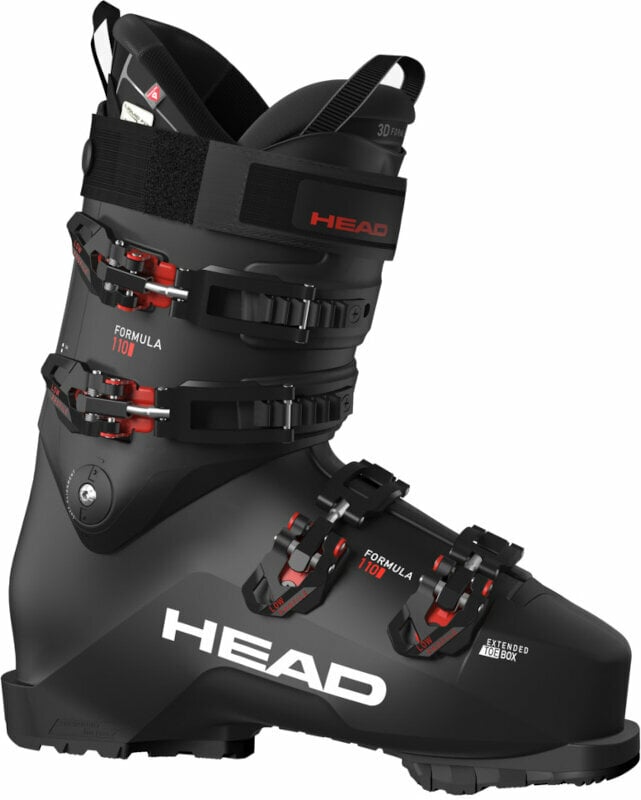 Обувки за ски спускане Head Formula 110 GW Black/Red 29,0 Обувки за ски спускане