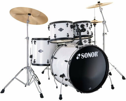 Akustik-Drumset Sonor Smart Force Stage 1 Snow White - 1