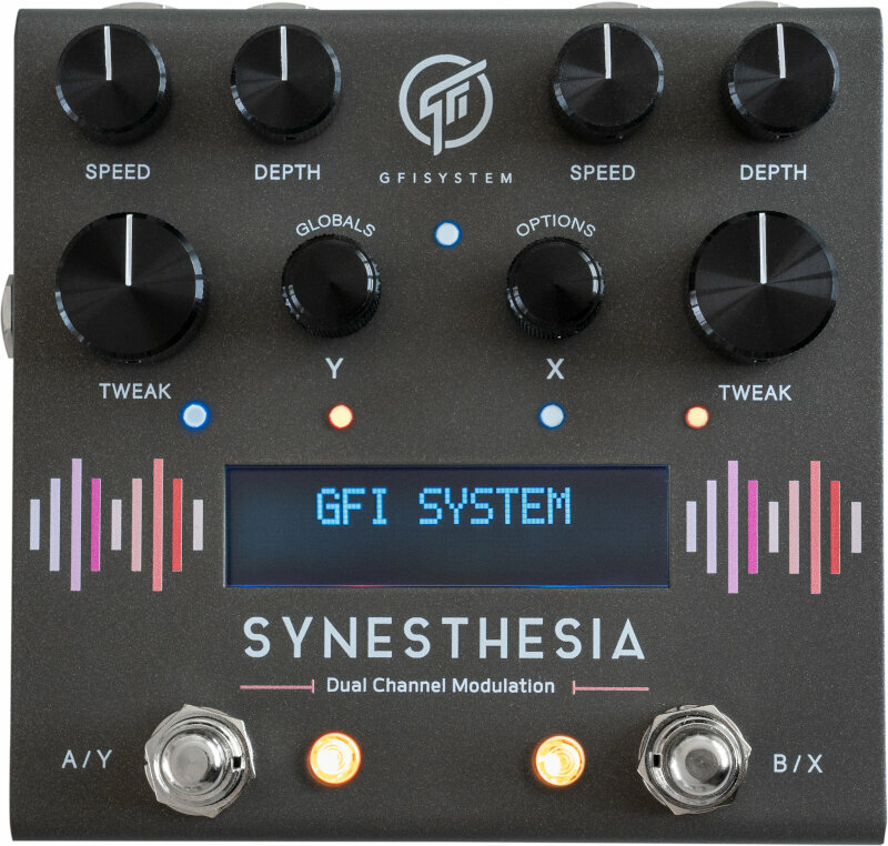 Multi-efeitos para guitarra GFI System Synesthesia