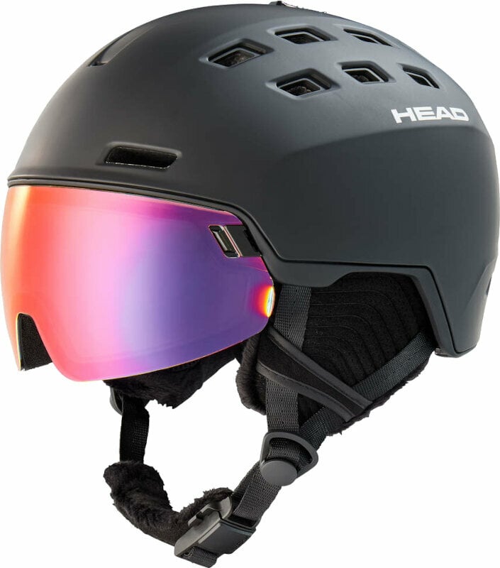 Lyžařská helma Head Radar 5K Pola Visor Black XL/2XL (60-63 cm) Lyžařská helma