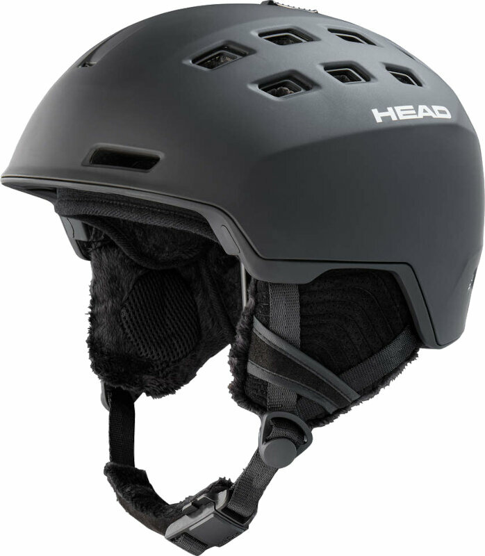 Ski Helmet Head Rev Black M/L (56-59 cm) Ski Helmet