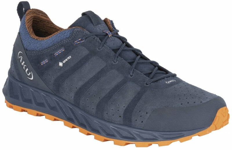 Moški pohodni čevlji AKU Rapida Evo GTX Blue/Orange 44,5 Moški pohodni čevlji