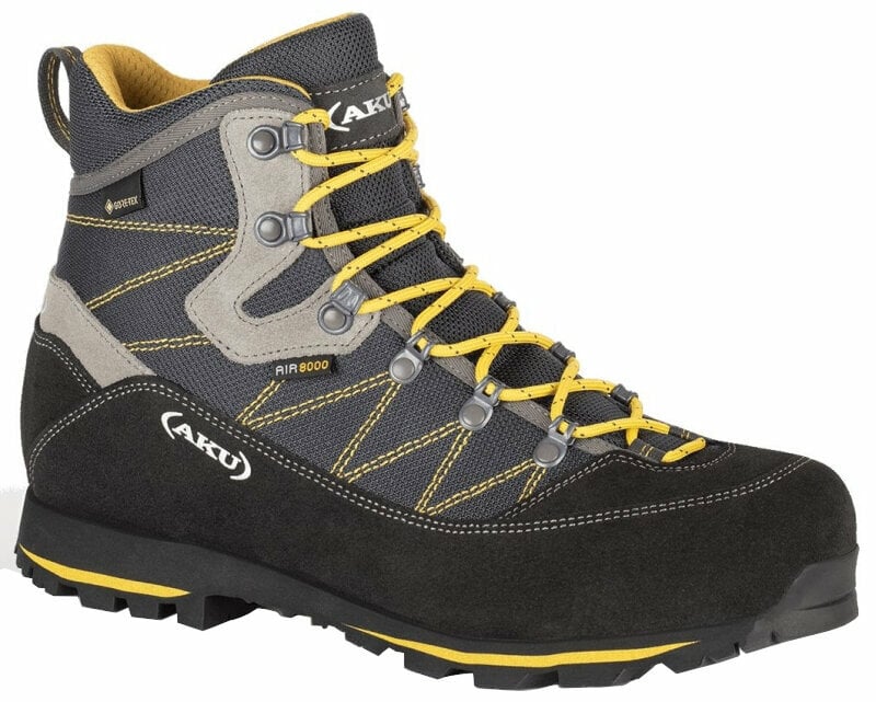 Chaussures outdoor hommes AKU Trekker Lite III GTX Anthracite/Mustard 44,5 Chaussures outdoor hommes