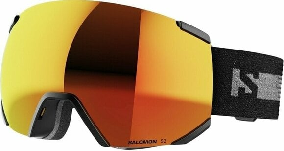 Masques de ski Salomon Radium ML Black/Orange Masques de ski - 1