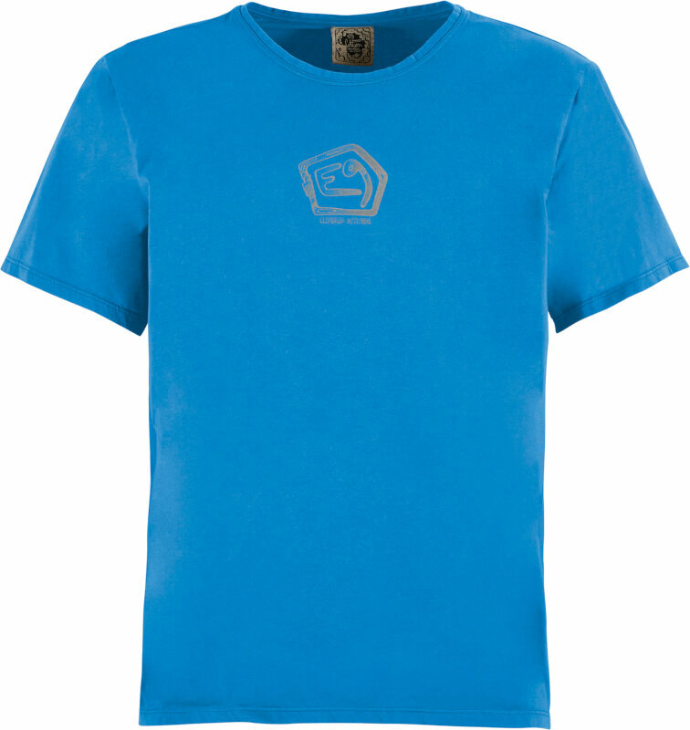 Póló E9 Attitude T-Shirt Kingfisher L Póló