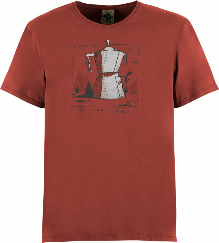 T-shirt outdoor E9 Moka Paprika S T-shirt