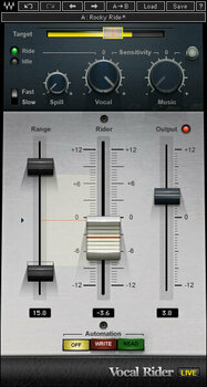 Software Plug-In FX Processor Waves Vocal Rider (Digital product) - 1