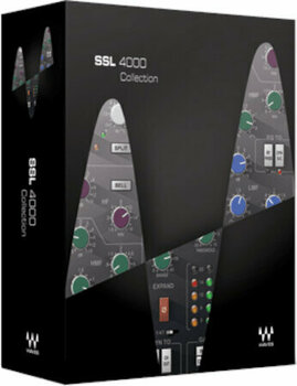 Programinės įrangos papildinio efektų procesorius Waves SSL 4000 Collection - 1