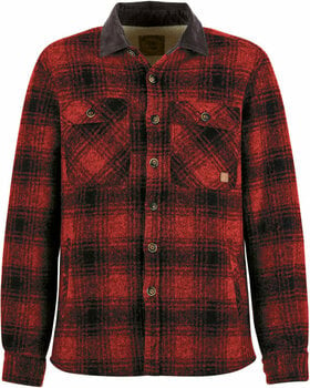 Суичър за открито E9 80S Shirt Red/Black XL Суичър за открито - 1