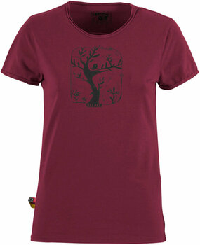 Outdoor T-Shirt E9 Birdy Women's T-Shirt Magenta S Outdoor T-Shirt - 1