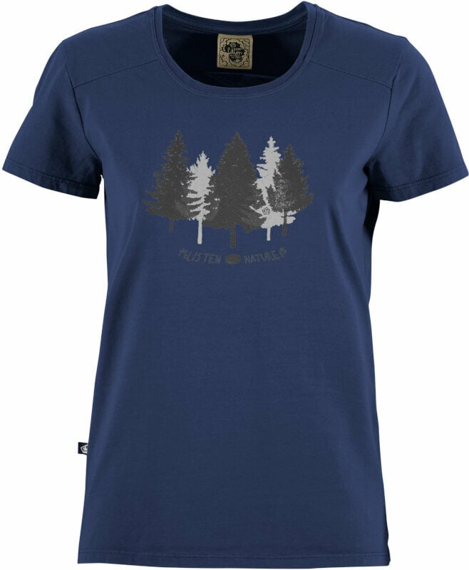 Koszula outdoorowa E9 5Trees Women's T-Shirt Vintage Blue S Koszula outdoorowa