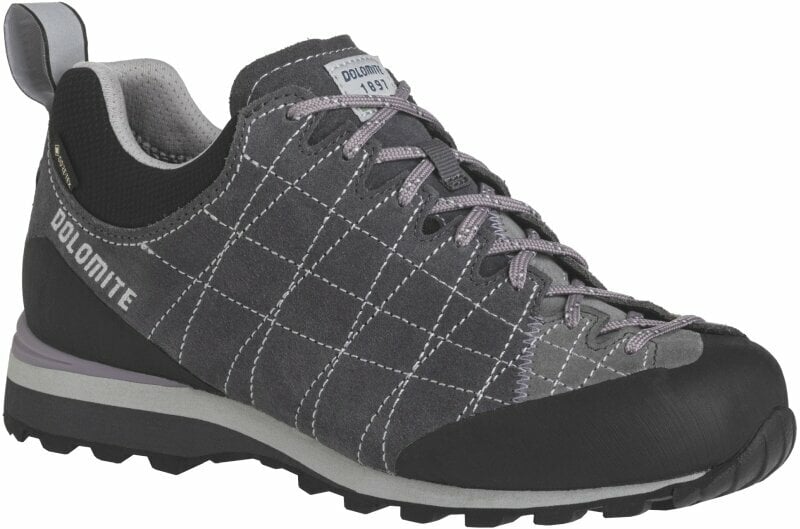 Аутдор обувки > Дамски обувки Dolomite Дамски обувки за трекинг Diagonal GTX Women’s Shoe Grey/Mauve Pink 38
