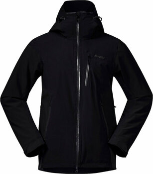 Ski-jas Bergans Oppdal Insulated Jacket Black/Solid Charcoal L - 1