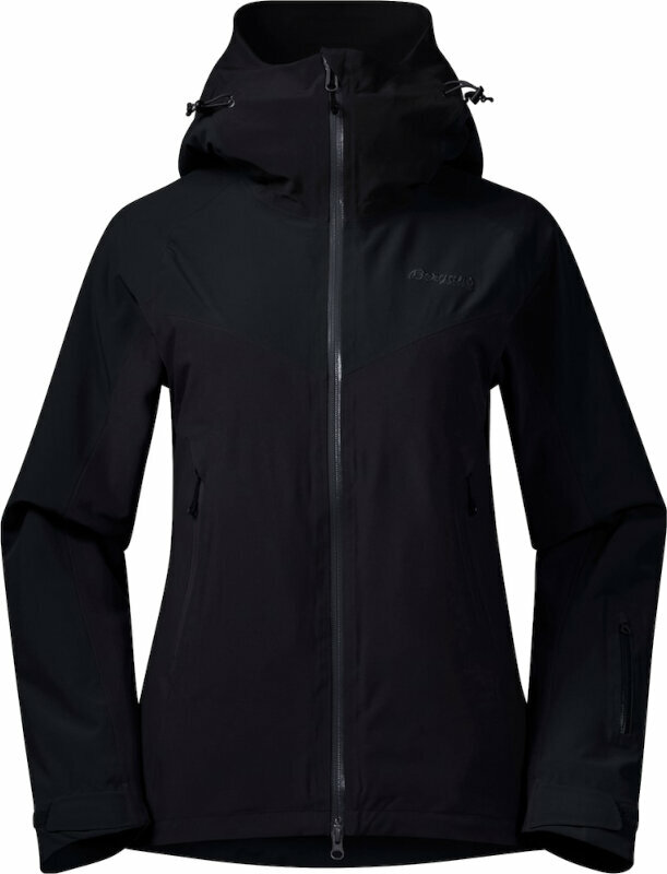 Ski Jacke Bergans Oppdal Insulated W Jacket Black/Solid Charcoal XL