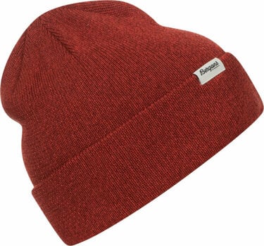 Zimowa czapka Bergans Melange Beanie Dark Brick UNI Zimowa czapka - 1