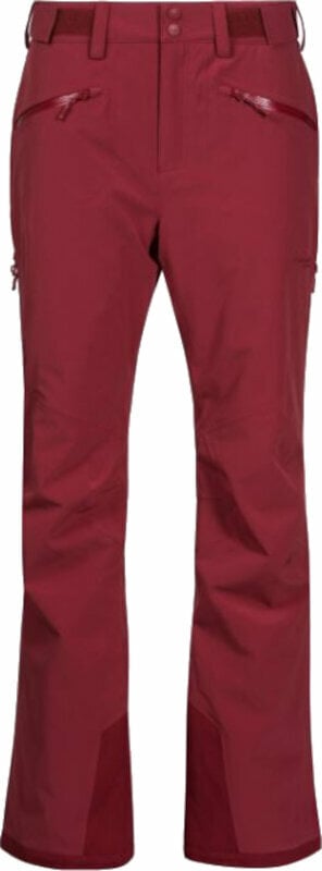 Ski Pants Bergans Oppdal Insulated Lady Pants Chianti Red S