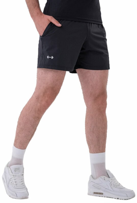 Фитнес > Фитнес дрехи > Мъжко фитнес облекло > Панталони Nebbia Functional Quick-Drying Shorts Airy Black M