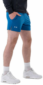 Fitnes hlače Nebbia Double-Layer Shorts with Smart Pockets Black L Fitnes hlače - 1