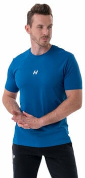 T-shirt de fitness Nebbia Classic T-shirt Reset Blue L T-shirt de fitness - 1
