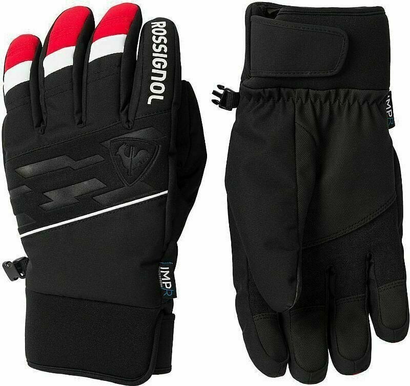 Ski-handschoenen Rossignol Speed IMPR Ski Gloves Sports Red M Ski-handschoenen